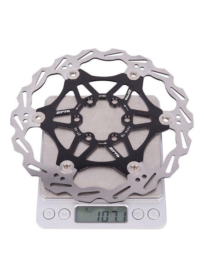 Generic 180mm/160mm Bicycle Disc Brake Rotor Stainless Steel MTB Road Bike Rotor 0.11kg  - Image 3