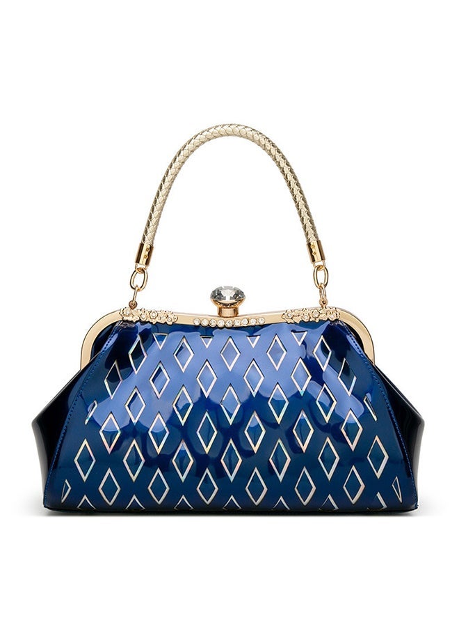 Fashion Light All-Match Comfortable Bowler Bag Blue
