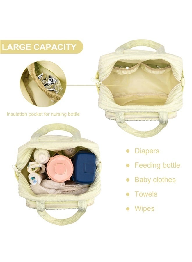 "Baby Diaper Bag Tote, Cute Mommy Nappy Crossbody Travel Tote, Multifunction Storage Bag ﻿" - Image 3
