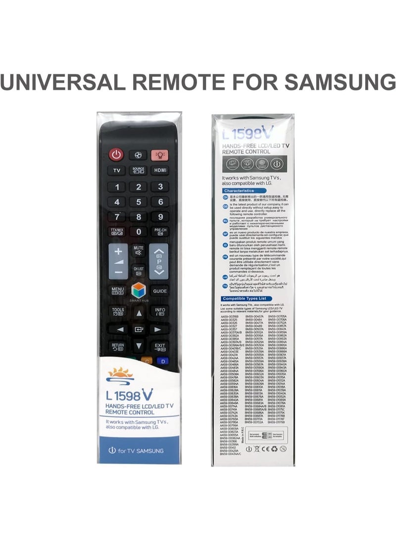 Classic L1598V Replacement Remote Control for Samsung TV - Image 4