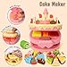 SOCBTNSO 4 in 1 Dough Sets 70 PCS for Kids Ages 48 Dough Tools Kit with Ice Cream Noodle Hamburger Cake Maker Machine Kitchen Creations Art Crafts Food Play Toys for Boys Girls Ages 3 - Image 4