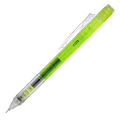 Tombow Mechanical Pencil, Monograph Clear Color 0.5mm, Clear Lime (DPA-138C) - Image 1