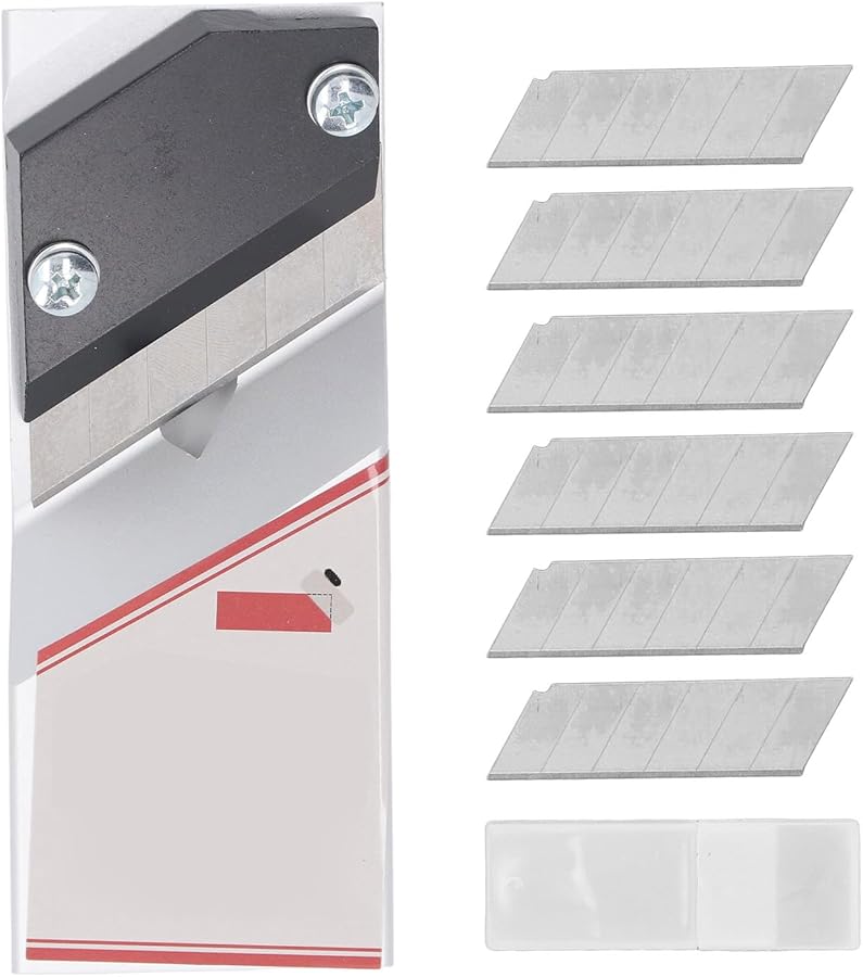 45 Degree V Type Chamfer Plane Professional Woodworking Tool with Aluminum Alloy Body and 6 Blades - Image 2