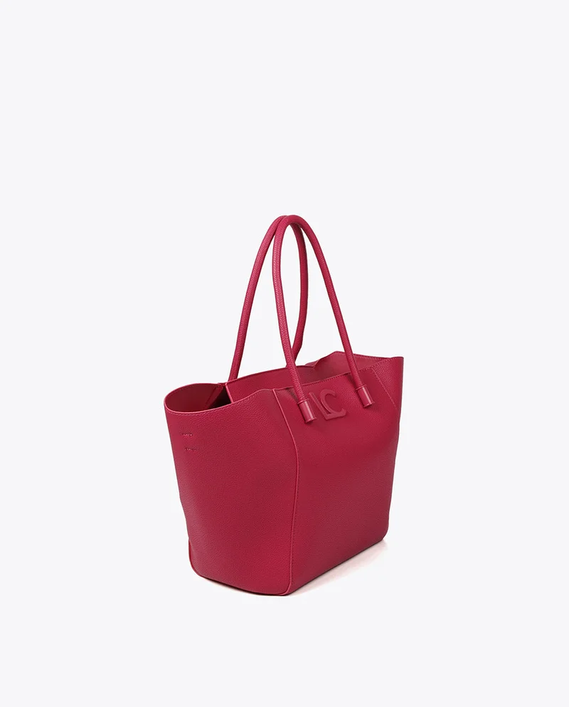 Lola Casademunt Grained faux leather tote bag