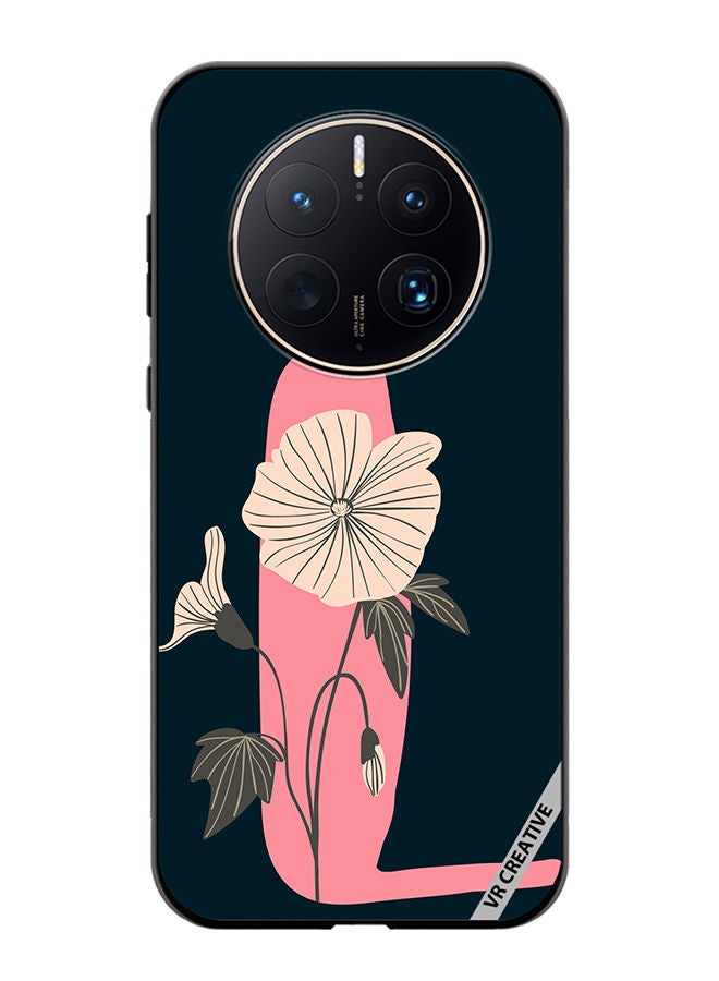 VR CREATIVE غطاء حماية لهاتف هواوي ميت 50 برو بتصميم حرف L متعدد الألوان - Image 1