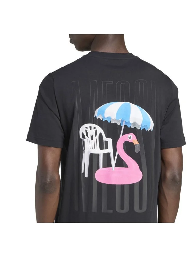 Adidas BLACK Messi Icon Graphic T-Shirt for Men | Best Price UAE