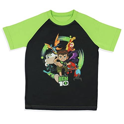 INTIMO مجموعة بيجاما قصيرة للأولاد من إنتيمو بن 10 شخصيات كرتونية من سلسلة التلفزيون أومنيتريكس (14/16) متعددة الألوان - Image 2