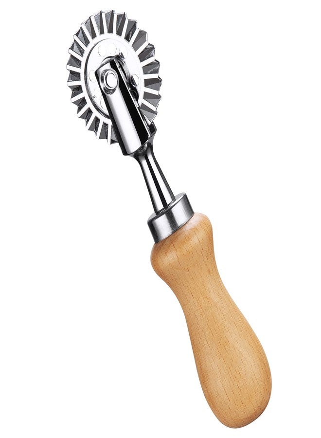 Achoulei Pasta Maker Cutter Wheel - Pastry Cutter Wheel - Dough Ravioli Pizza Cutter Wheel for Home and Kitchen, 1.3" - Image 1