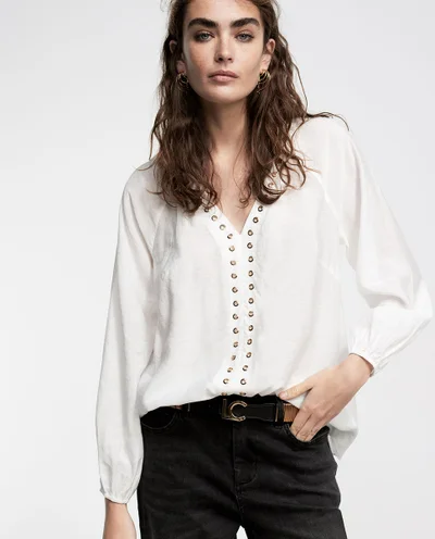 لولا كساديمونت Blouse with eyelets