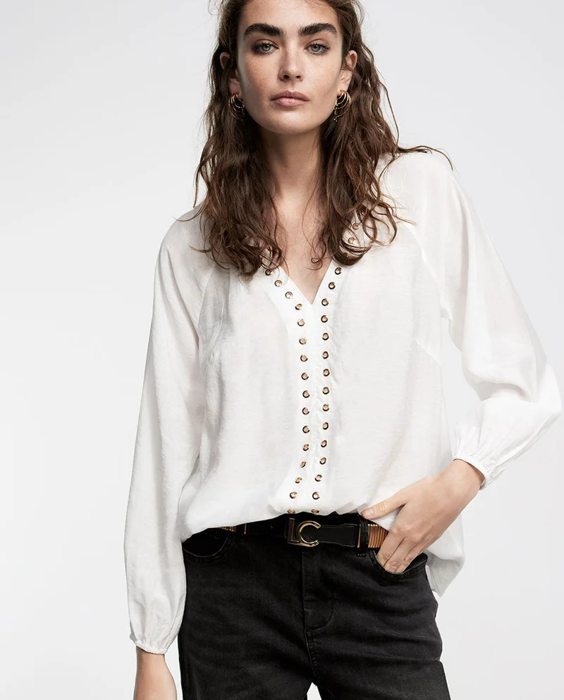 لولا كساديمونت Blouse with eyelets