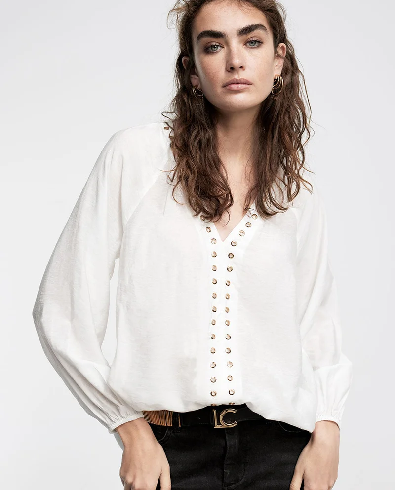 لولا كساديمونت Blouse with eyelets