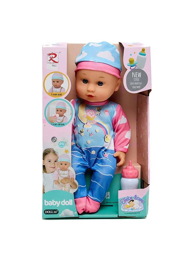 Babies & More Babies & More Girls Multicolor Doll Toy