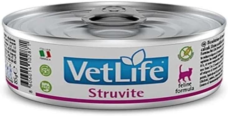 Vet Life Kidney Care & Struvite Stones Cat Wet Food – 12×85 g