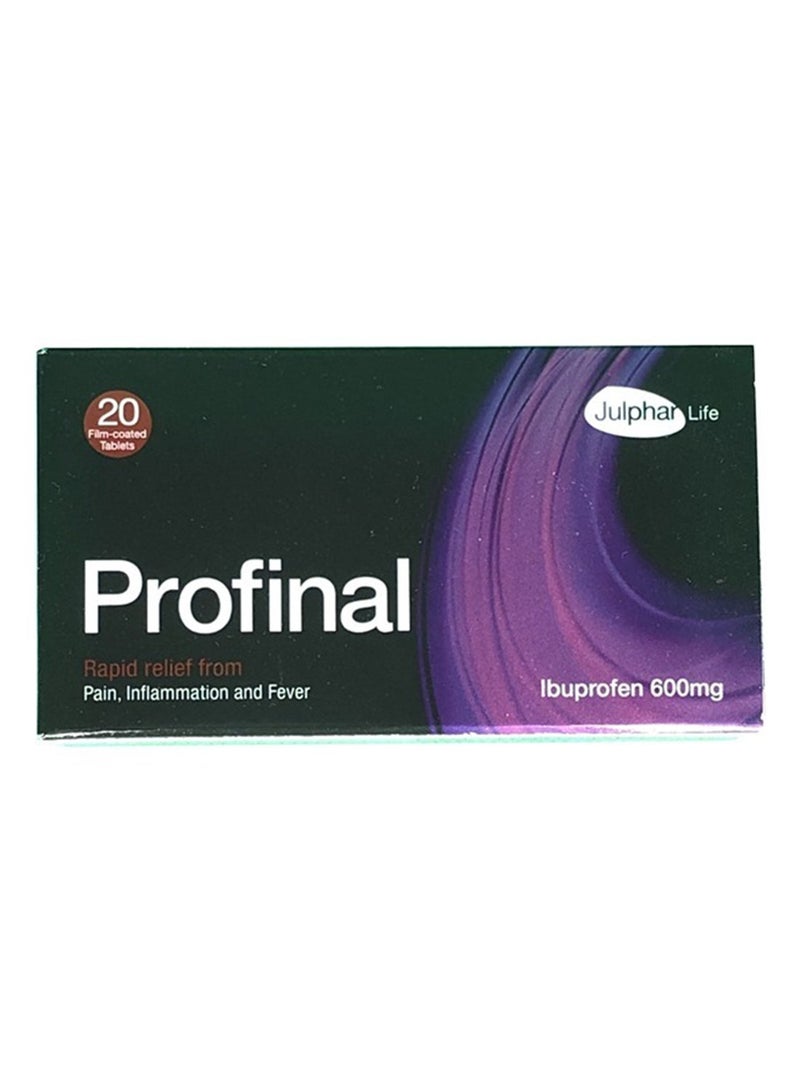 Profinal 600Mg Tab 20S