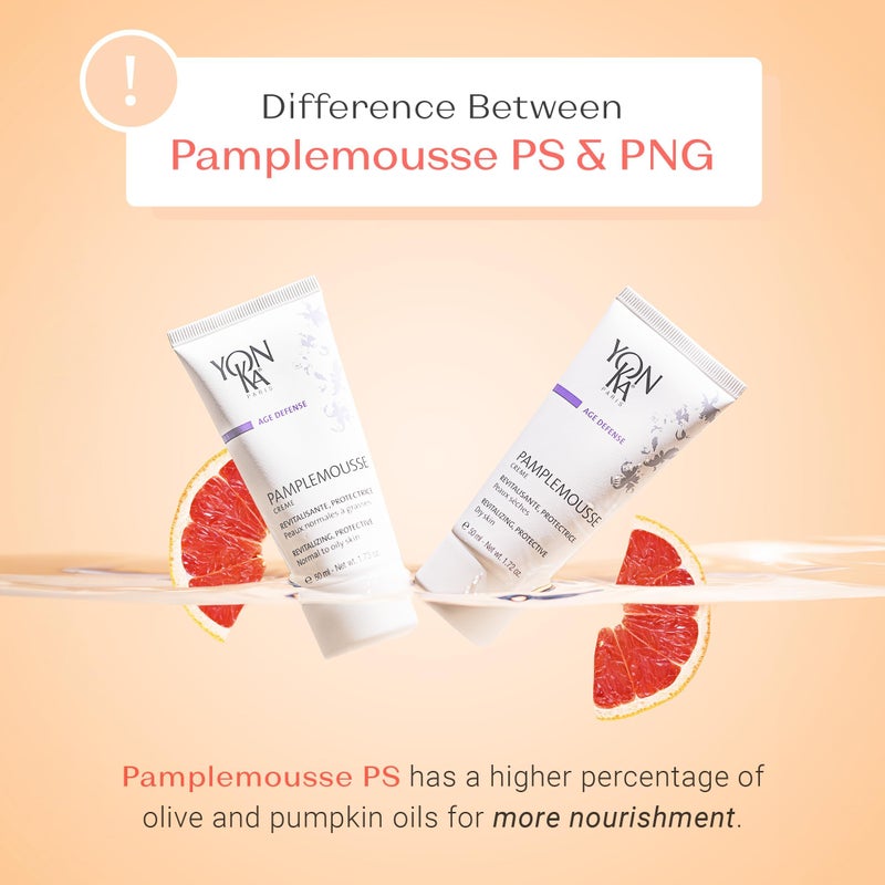 Yonka Yon-Ka Pamplemousse PS | Anti-Aging Revitalizing Face Cream with Vitamin C, Pumpkin Seed Oil & Citrus Essential Oils | Lightweight Moisturizer that Boosts Radiance | For Dry Skin | 1.74 fl oz - Image 4