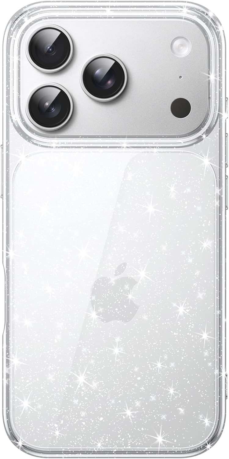 for iPhone 17 Max 6.9-Inch, Bling Sparkle Shockproof Bumper Cover - Image 1