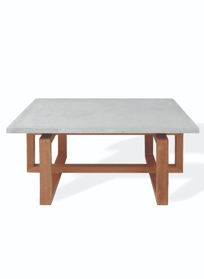 Sement CONCRETE SQUARE TABLE - GREY  - Image 1