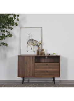 Home Box خزانة جانبية ذات درجين مع باب من فنلندا، 39 × 82 × 120 سم  - Image 1