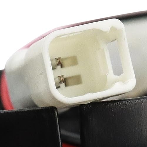 TRQ Driver Side Mirror Glass Heated Blind Spot Indicator Snap On Compatible with 2020-2022 Hyundai Sonata HY1324147 - Image 3