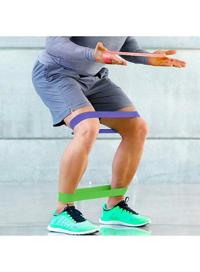 ZURATO Resistance Exercise Loop Bands, Resistance Bands Set (5pcs) Exercise Bands for Resistance Training Fitness Workout Exercise Tubes for Home Workouts Boxing Training - Image 3