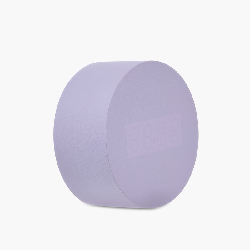 LIFESTYLE Digital LED Alarm Clock in Lavender - Image 1
