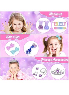 YelaJoy Kids Makeup Kit for Girls, Unicorn Makeup Set, Real Washable Make up Kit for Little Girl Princess Toddler Makeup for Kid Birthday Gifts Unicorn Toys for Girls  - Image 5