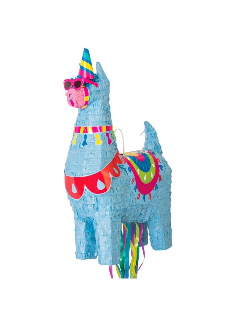 Unique Llama Piñata Blue Pull Model 56 x 36 cm - Image 1