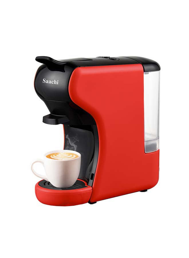 Saachi Multi Capsule Coffee Maker 1450 W NL-COF-7058C-RD Red/Black - Image 2