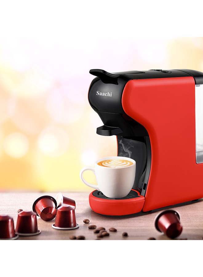 Saachi Multi Capsule Coffee Maker 1450 W NL-COF-7058C-RD Red/Black - Image 3