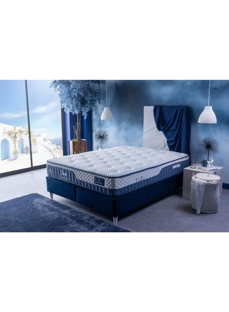 أمسى مرتبة كول كومفورت بارتفاع 29 سم – نسيج بارد، نظام نوابض جيبية 7 مناطق، إسفنج عالي الكثافة، دعم طبي للظهر، تغليف مضغوط لسهولة النقل - Image 3