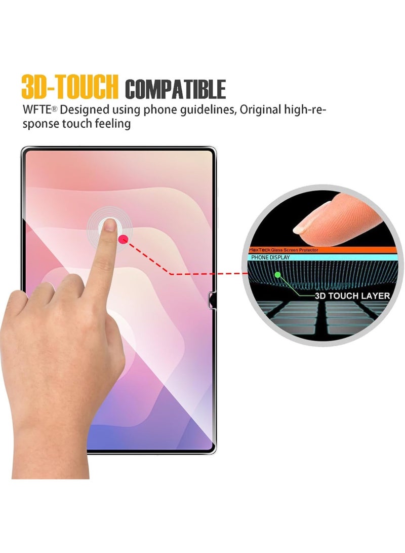 VKL [2 Pack] Screen Protector Compatible with Samsung Galaxy Tab S11 11 Inch 2025 (SM-X730/X736B) Tempered Glass Film, 9H Hardness Anti Scratch Protective Film, Ultra HD Bubble Free - Image 3