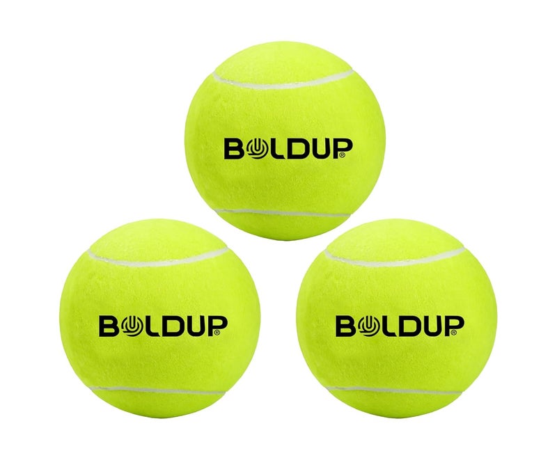 IFOLDUP Cricket Tennis Ball Soft, Heavy, Green for Tournaments and Training, Outdoor and Indoor Matches (9) - Image 3