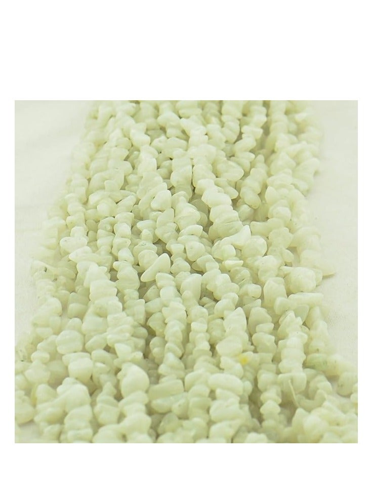 Natural Loose Stones Carved for Jewelry Making Indian Agate Chips for Jewelry Making, Branch Length 80cm (Indian Agate) - Image 3