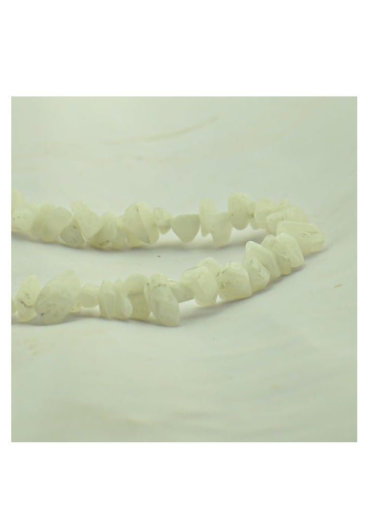 Natural Loose Stones Carved for Jewelry Making Indian Agate Chips for Jewelry Making, Branch Length 80cm (Indian Agate) - Image 2