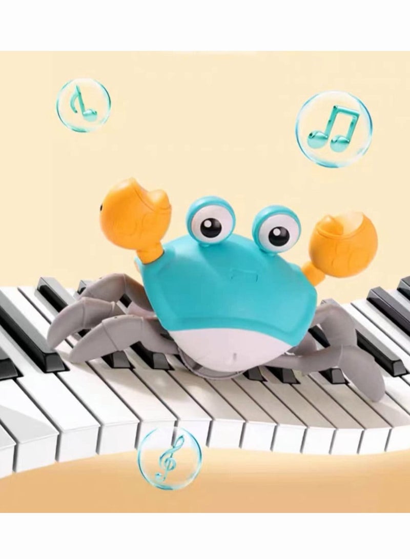 MIXDE Electric Runaway Crab，Crawling Crab Baby Toy with Music and LED Light Up - Image 5