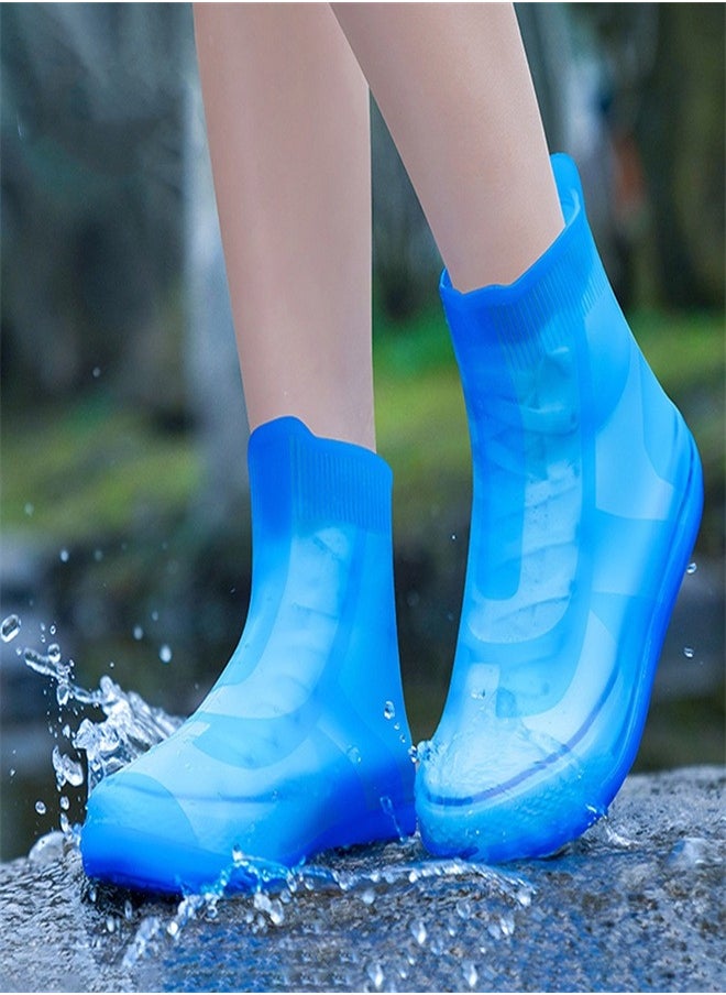 Children's Mid Tube Rain Boot Cover   Blue - pzsku/Z3082A4D922A3BA022DCDZ/45/_/1714642408/ca35db32-a752-43e9-a288-5d5e96d249f1