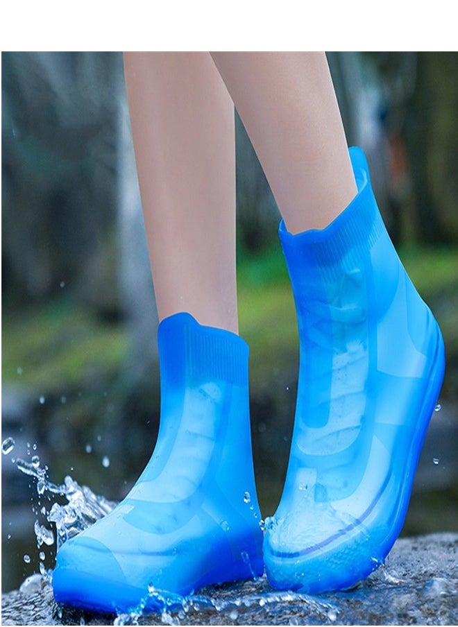 Children's Mid Tube Rain Boot Cover   Blue - pzsku/Z3082A4D922A3BA022DCDZ/45/_/1714642410/e2ffaaed-93a2-4468-9747-7f4c628c5db6