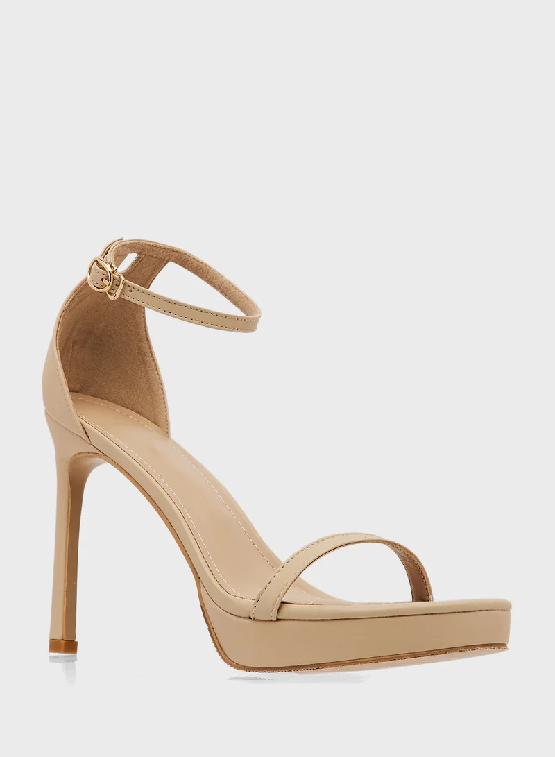 ELLA Heeled Platform Sandal