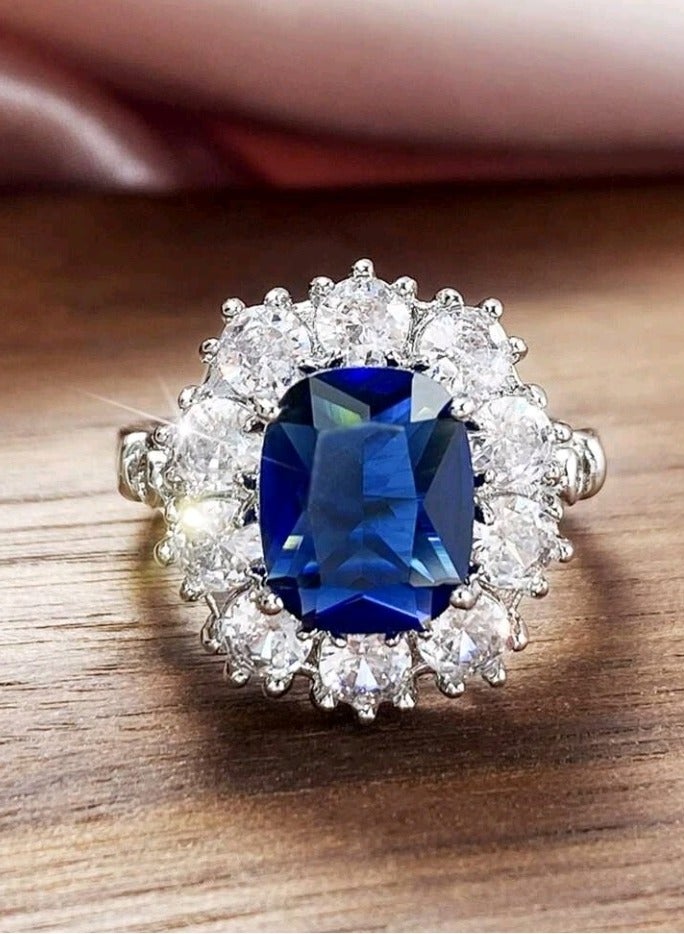 Jewelry For Life Trendy Silver Plated Ring For Women Size 6 - Image 1