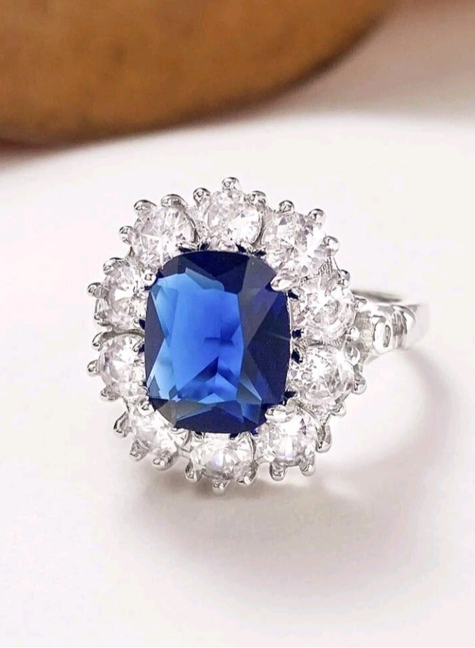 Jewelry For Life Trendy Silver Plated Ring For Women Size 6 - Image 5