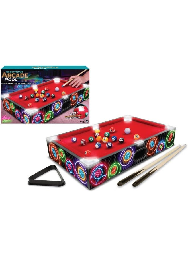 Ambassador Ambassador Merchant Electronic Arcade Pool/Billiards, Black, Ga2004  - Image 1