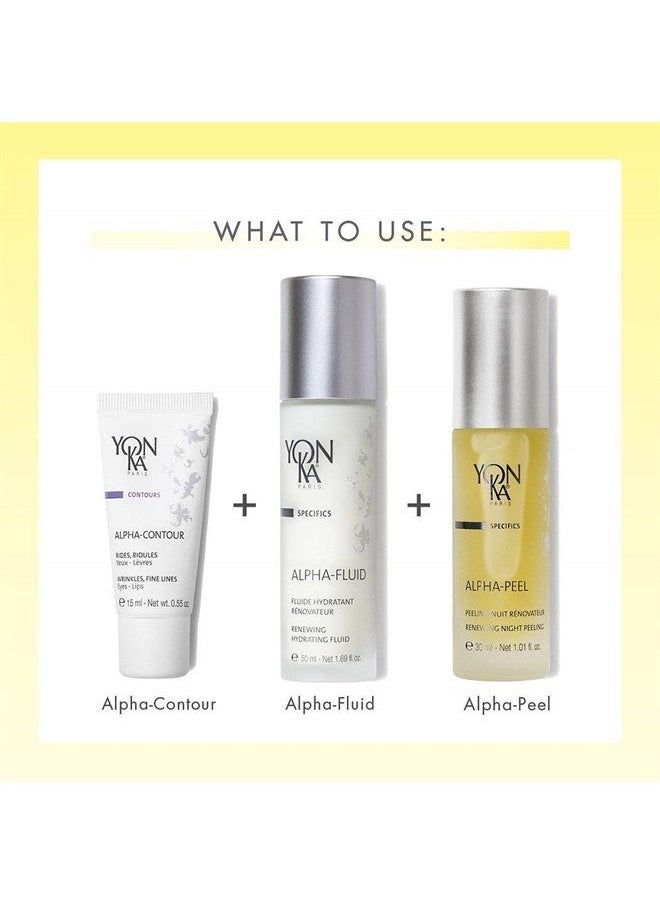 Yonka Yon-Ka Alpha Peel Concentrate (30ml) Anti-Aging Night Peel, Treat Fine Lines and Wrinkles with Alpha Hydroxy Acids, All Skin Types, Paraben-Free  - Image 5