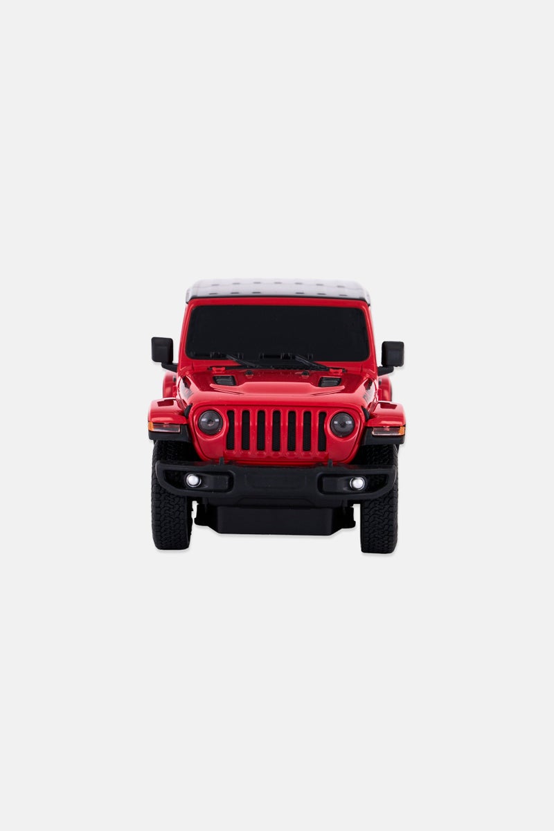 RASTAR Remote Control Jeep Wrangler Rubicon, Red - Image 2