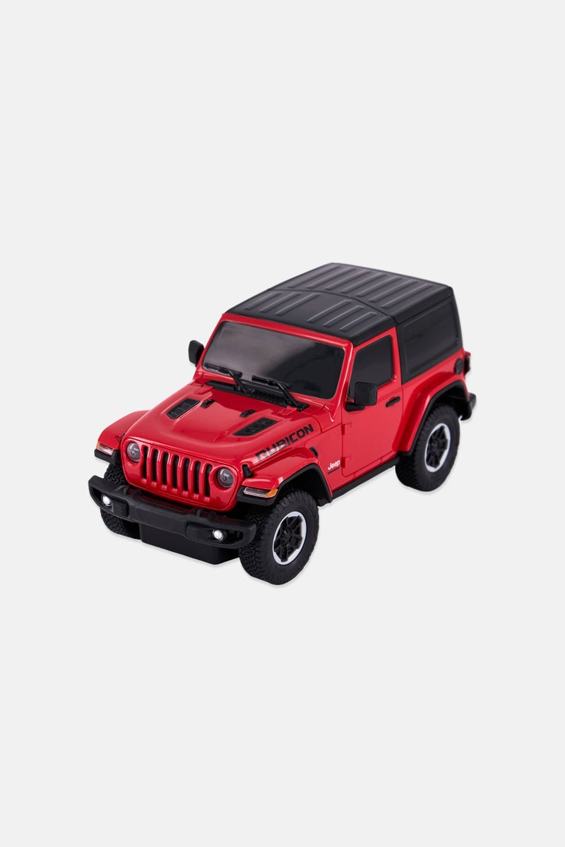 RASTAR Remote Control Jeep Wrangler Rubicon, Red - Image 5
