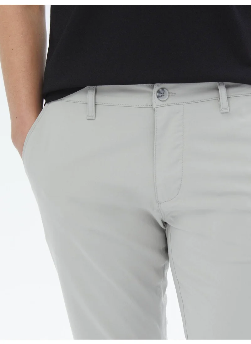Kip Stone Woven Slim Fit Casual Trousers