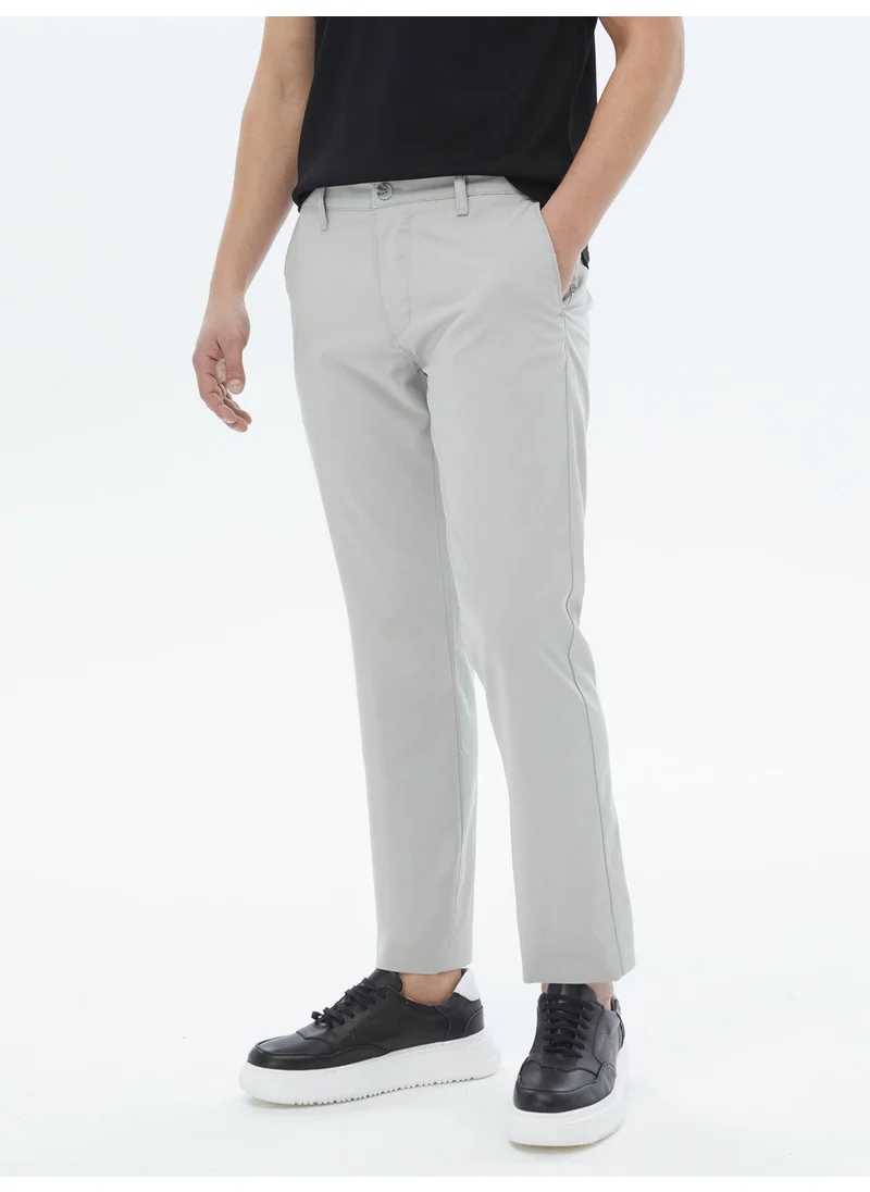 Kip Stone Woven Slim Fit Casual Trousers
