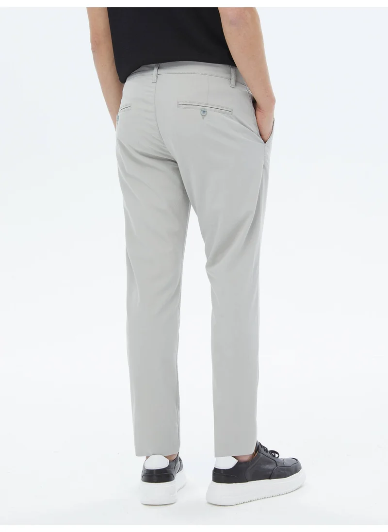 Kip Stone Woven Slim Fit Casual Trousers