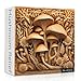 PPuzzling Vintage Mushroom Puzzles for Adults 1000 Pieces Impossible Nature Fungi Plant Art Puzzle Challenging Autostereoscopy Forest Jigsaw Puzzle as Mushroom Wall Art - Image 4