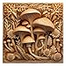PPuzzling Vintage Mushroom Puzzles for Adults 1000 Pieces Impossible Nature Fungi Plant Art Puzzle Challenging Autostereoscopy Forest Jigsaw Puzzle as Mushroom Wall Art - Image 2