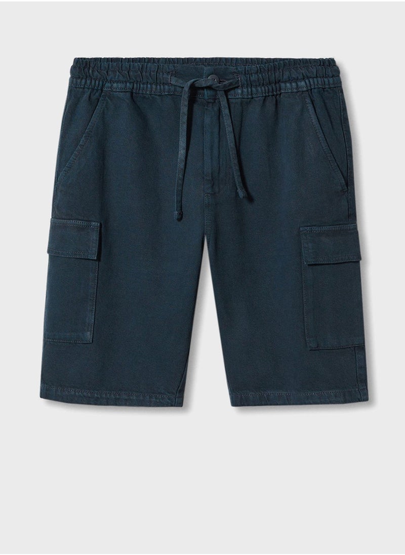 MANGO - Youth Essential Cargo Shorts - Image 1